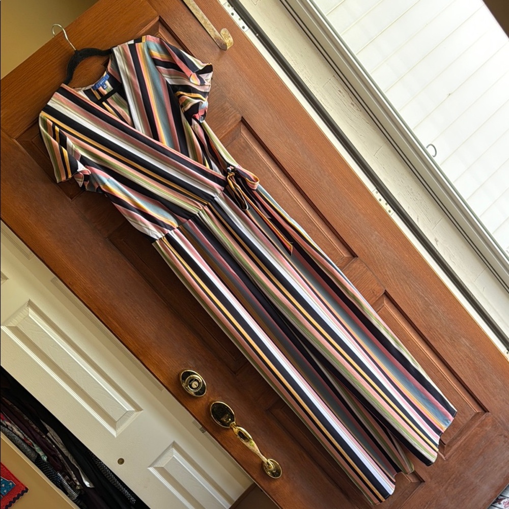 Apt. 9 Multicolor Striped Jumpsuit